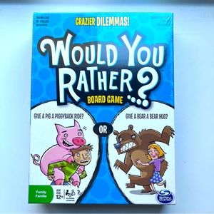 Would You Rather? Board Game by Spin Master, Crazier Dilemmas! NEW unopened